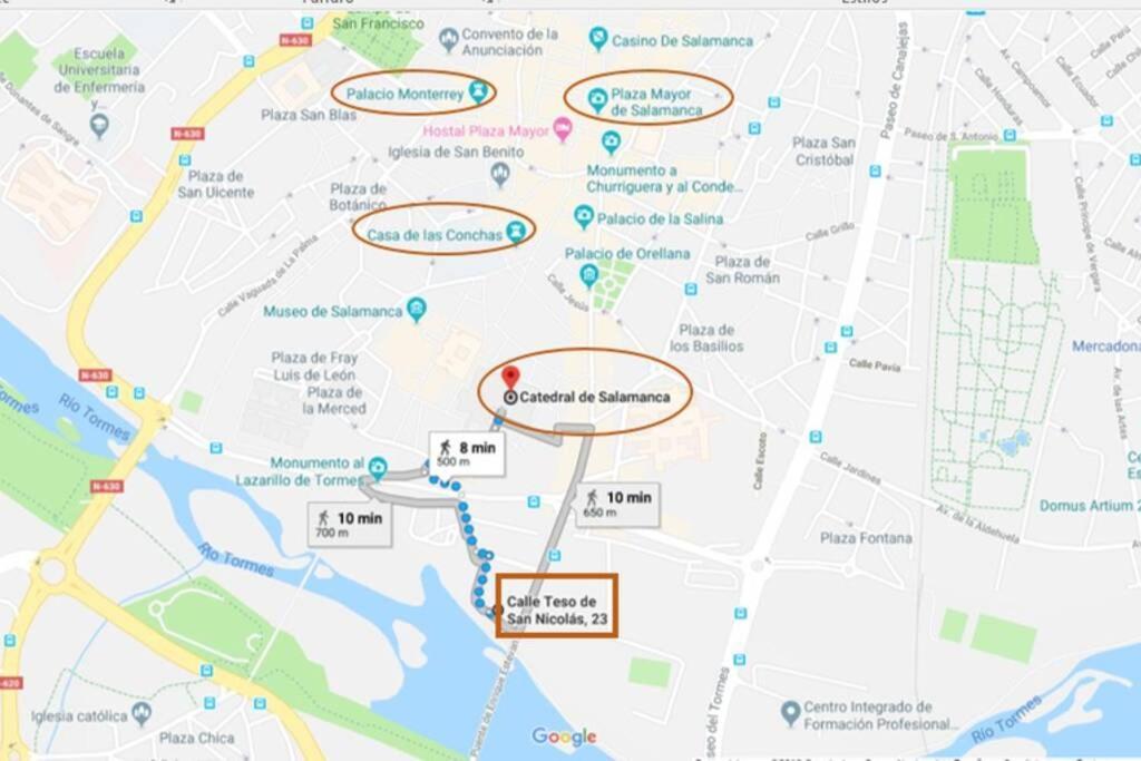 살라망카 Duplex Casa Lis-En Pleno Corazon De La Ciudad- 아파트 외부 사진